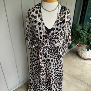 Elie Tahari animal print dress - Size 6